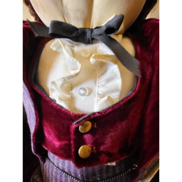 Vintage 1986 Cabbage Patch Kids Christmas Edition Soft Sculpture Miguel - Picture 5 of 12